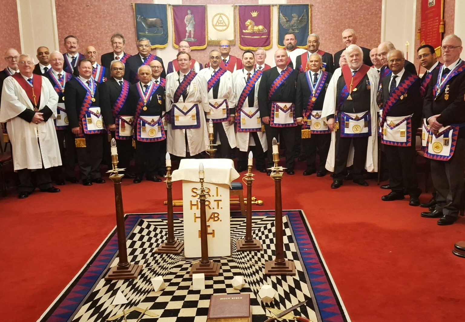 FIVE MASTER MASONS FROM BABYLON - Middlesex Freemasonry