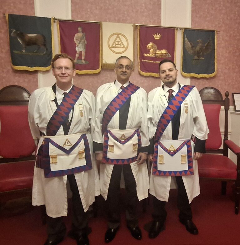 FIVE MASTER MASONS FROM BABYLON - Middlesex Freemasonry
