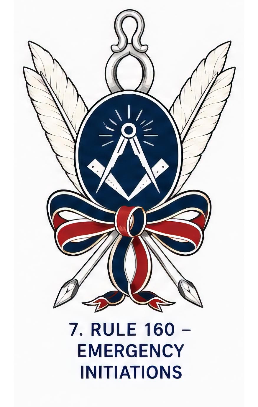7. Rule 160 - Emergency Initiations